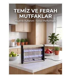 Çift UV LED'li Elektrikli Sinek Öldürücü