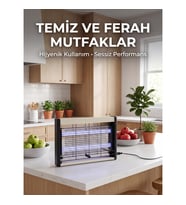Çift UV LED'li Elektrikli Sinek Öldürücü