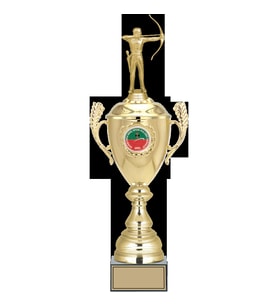 ODAK KUPA - Figürlü Kupalar - Okçu Figürlü Kupalar FG-080 A - 50 cm