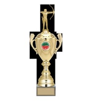 ODAK KUPA - Figürlü Kupalar - Okçu Figürlü Kupalar FG-080 A - 50 cm