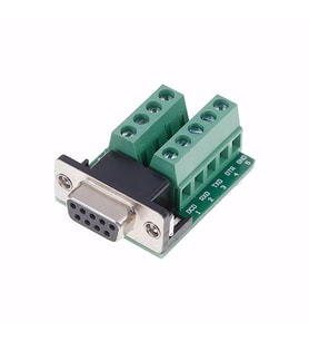 DB9 to Dip Adaptör Dişi 9 Pin RS232 COM Port Klemens Çevirici