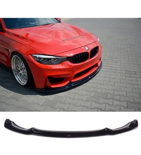 Bmw F30 M3 Vorstainer Ön Lip Plastik Parlak Siyah karlık-ön-ek-bodykit 2012-2018