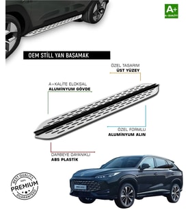 MG HS 2025 2026 2027 ARACA ÖZEL YAN BASAMAK PRV1