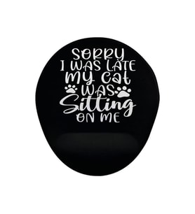 Sorry Oval Bilek Destekli Mouse Pad