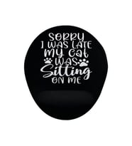 Sorry Oval Bilek Destekli Mouse Pad