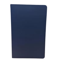 DEFFTER JUST SIMPLE SOFT ESNEK KAPAK İPLİK DİKİŞLİ 13x2.5cm ÇİZGİLİ DEFTER 96 YP. - DARK BLUE