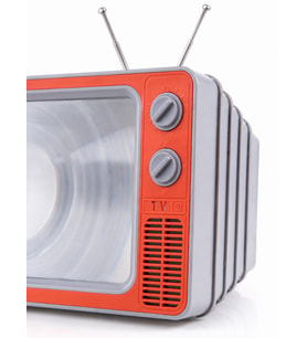 Retro TV Telefon Ekran Büyütücü 12'' HD Görüntü Büyütme Standlı Katlanabilir Telefon Tutucu