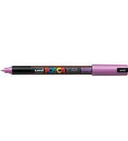 Uni Posca PC-1MR Boyama Markörü 0.7 mm METALİK PEMBE 