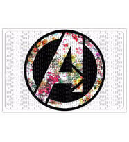 Avengers Flowers Puzzle 240 Parça Yapboz