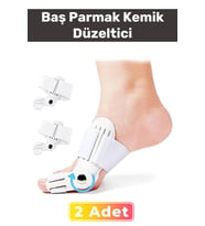 Özel Üretim Yumuşak Yıkanabilir Bedensiz Sağ Sol Ayak Uyumlu Baş Parmak Kemik Düzeltici 2 Adet