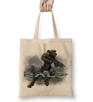 Halo Master Chief Bez Çanta Uzun Saplı