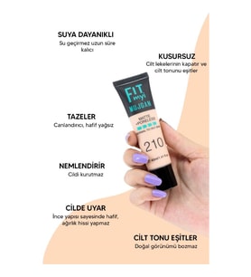 3'lü Fit Myi Tüp Fondöten Seti