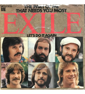 Exile The Part Of Me That Needs You Most 45lik Plak (Karışık)