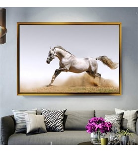 Altın Çerçeveli dekoratif tablo a1971 (Gold)