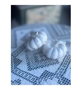 2’li Seramik Kabak Set, Kabak Dekor, Pumpkin