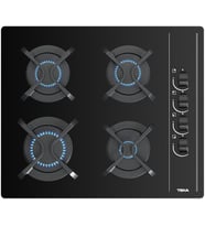 TEKA GBC 64002 KBC BK (E4) 60 Cm Gazlı Siyah Ankastre Cam Ocak 112580045