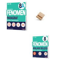 Fenomen LGS 8. Sınıf 2027 A Serisi Paragraf ve Anlam Bilgisi Soru Bankası + Telefon Standı