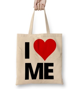 I Love Me Bez Çanta Uzun Saplı