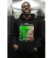 Zoro Roronoa Santoryu One Piece Baskılı Unisex Oversize Anime Karakter Hoodie