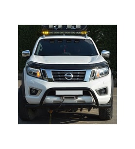Nissan Navara 2016 - 2020 Arası Uyumlu Ön Kaput Koruyucu Rüzgarlık