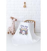 Pia Baby Premium %100 Pamuk Çift Kat Penye Bebek Battaniyesi 80x80 cm 5045-11 (Krem)