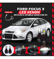Ford Focus 3 2012-2014 Uzun Far Uyumlu Şimşek Etkili Led Xenon Light Series H1