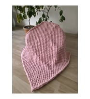 Alize Puffy El Örmesi 85×85 cm Yumuşacık Bebek Battaniyesi – El Emeği, Sıca