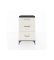 Hyperion Komodin 3 Çekmeceli 60x44x96 Antrasit-Aytaşı
