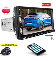 7 İnç Tofaş Model Double Teyp + 8 Led Geri Vites Kamera (4X65 Watt Bluetooth - Video İzleme - Usb/Sd Kart - Yukarı Aşağı Ayarlanabilir)