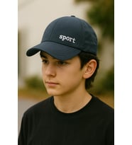 7-12 YAŞ SPORT DESENLİ MİKROSOFT COCUK SAPKA