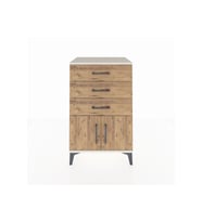 Hyperion Komodin 3 Çekmeceli 2 Kapaklı 60x44x96 Aytaşı-Çam