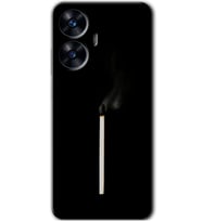 Realme C55 Kılıf HD Desen Baskılı Kılıf - Sönmüş Kibrit