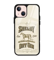 iPhone 13 Peaky Blinders Shelby Dry Gin Tasarımlı Glossy Telefon Kılıfı
