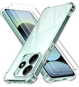 Logis Xiaomi Redmi Note 14 Pro Kılıf Süper Silikon Şeffaf