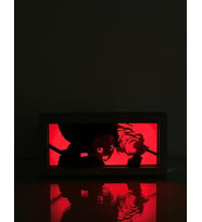 Tanjiro 3D Led Aydınlatma (Gri-Melanj)