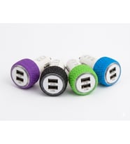 Lexroo 5V 2.1A, Çift USB'li Oto Çakmak Adaptör, Hızlı Şarj