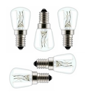 Eminçelik Uyumlu Ankastre Davlumbaz Buzdolabı Fırın 15 Watt Mini Halojen Ampül 5 Adet