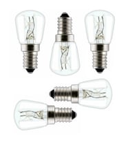 Eminçelik Uyumlu Ankastre Davlumbaz Buzdolabı Fırın 15 Watt Mini Halojen Ampül 5 Adet