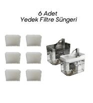 Kediler ve Köpekler için Su Çeşmesi Yedek Filtre Süngeri