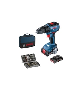 18v Çift Akü Delme/vidalama Makinesi + 43 Parça Set + Alet Çanta