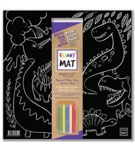Funny Mat - Dinozorlar 40x40cm