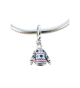 Yeni Yıl Kazak Charm  925 Ayar Gümüş