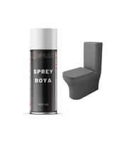 Gri Klozet Sprey Boyası Suya Dayanıklı 400 Ml.