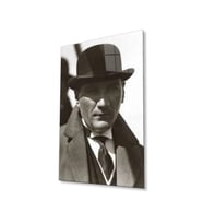 Atatürk Cam Tablo 4mm Dayanıklı Temperli Cam, Atatürk Glass Wall Art (Çok Renkli)