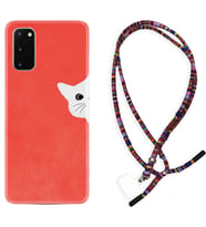 Samsung A02S A03S A10 A12 A13 A21S A22 Kılıf Boyun Asklı Rasta Silikon Kedoş 1735