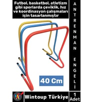 #AntrenmanMalzemesi Futbol Basketbol Atletizm Fitness Cross Fit Hız Çeviklik Antrenman Engeli 40 Cm