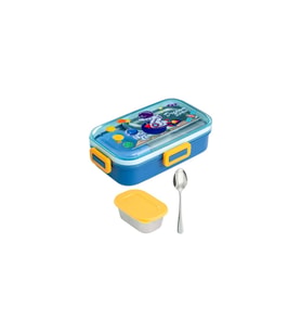 AKILLIELMA-LUNCH BOX BESLENME KABI ÇELİK İTHAL ENJOY MAVİ K.2537 92553 0237