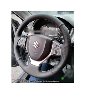 AÇIKLAMAMIZI OKUYUNUZ! Suzuki Vitara 2016 Uyumlu Direksiyon Kılıfı (SOFT NOKTA)