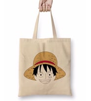 Luffy - One Piece Bez Çanta Uzun Saplı