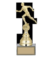 ODAK KUPA - Figürlü Kupalar - Atletizm Erkek Figürlü Kupalar FG-023 C - 30 cm